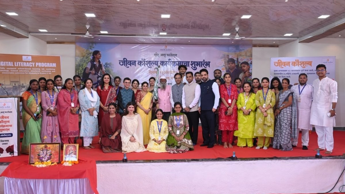Sneha Asha Foundation Launches ‘Jeevan Kaushalya’ Life Skills Program for Tribal Students in Palghar