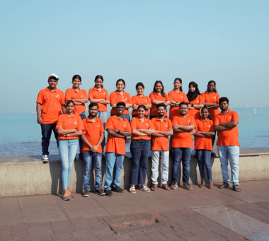 Volunteer and Mentor session with students